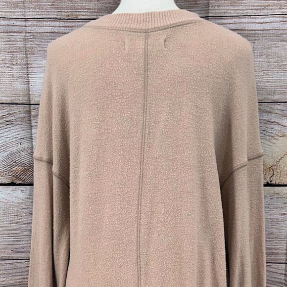 Free People Beach Blush  Crew Neck Sweater Size XS - Picture 7 of 8